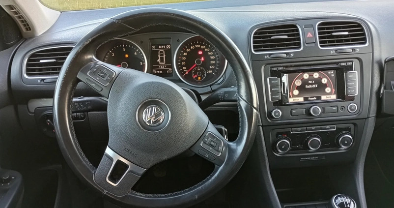 Volkswagen Golf cena 17000 przebieg: 267135, rok produkcji 2011 z Krajenka małe 301